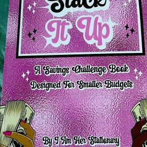 I am her stationary Savings Challenge Book